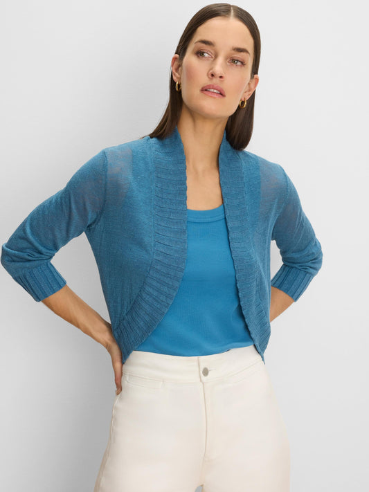 Bolero Cardigan - Blue Chill