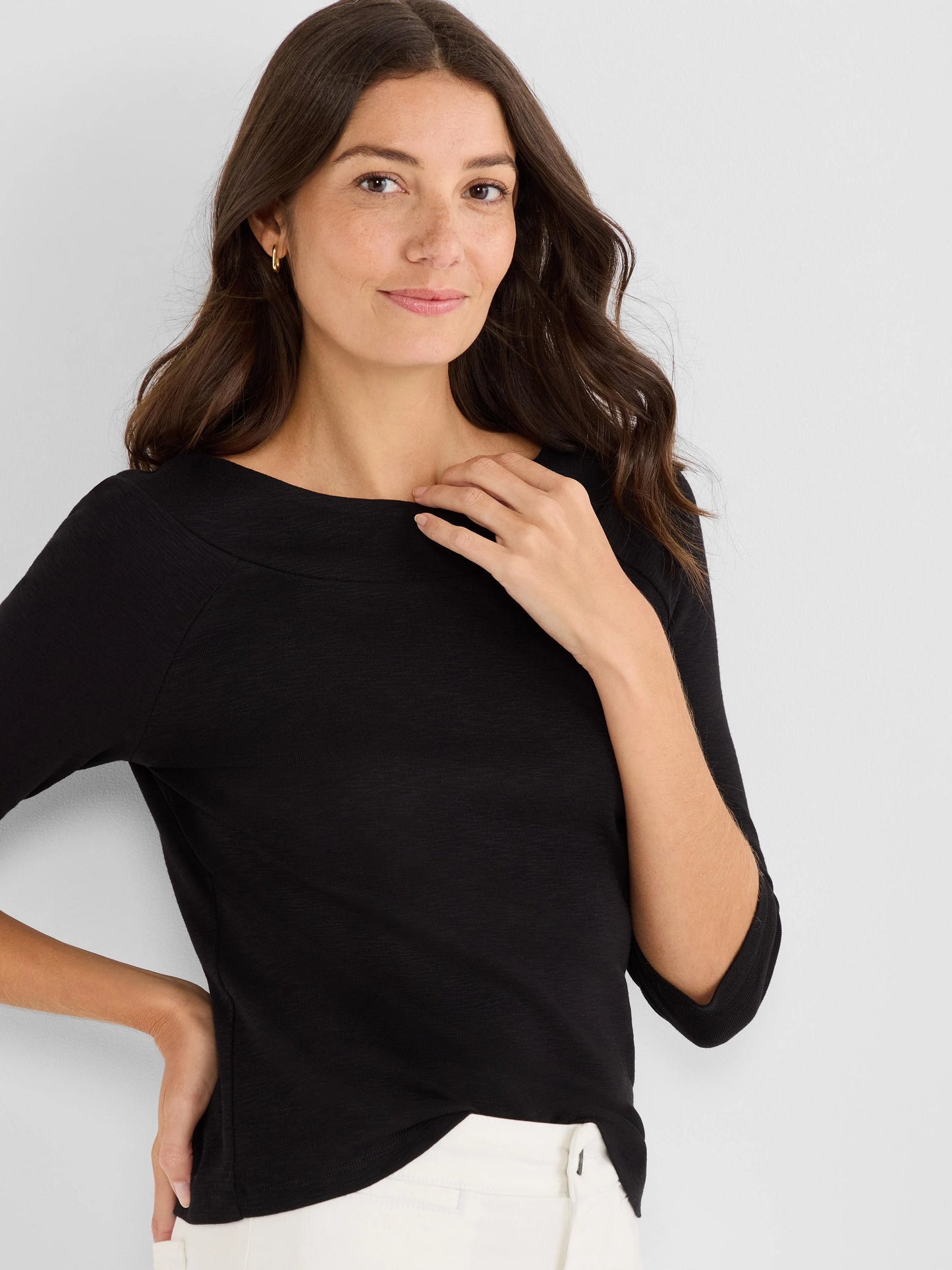 3/4 Sleeve Boat Tee