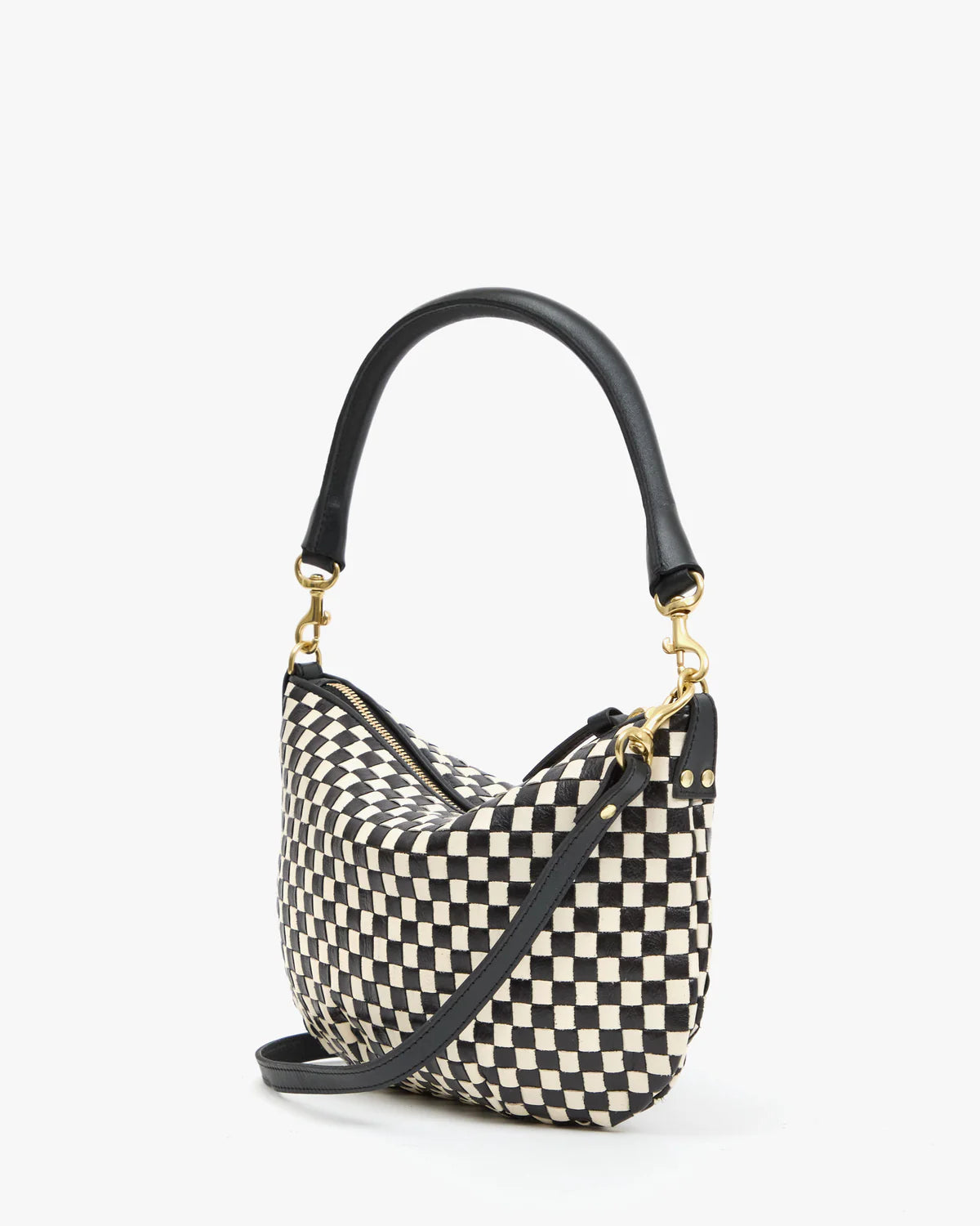 Petit Woven Moyen - Black/Cream