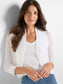Bolero Cardigan - White
