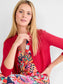 Bolero Cardigan - True Red