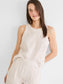 Pinstripe Gauze Tank