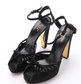 Gucci Black Suede Platform Sandals