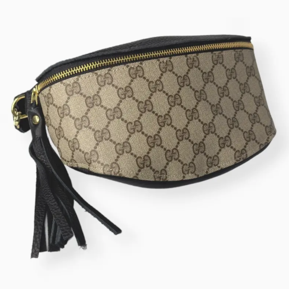 Britt Belt Bag | Upcycled Gucci Full Front