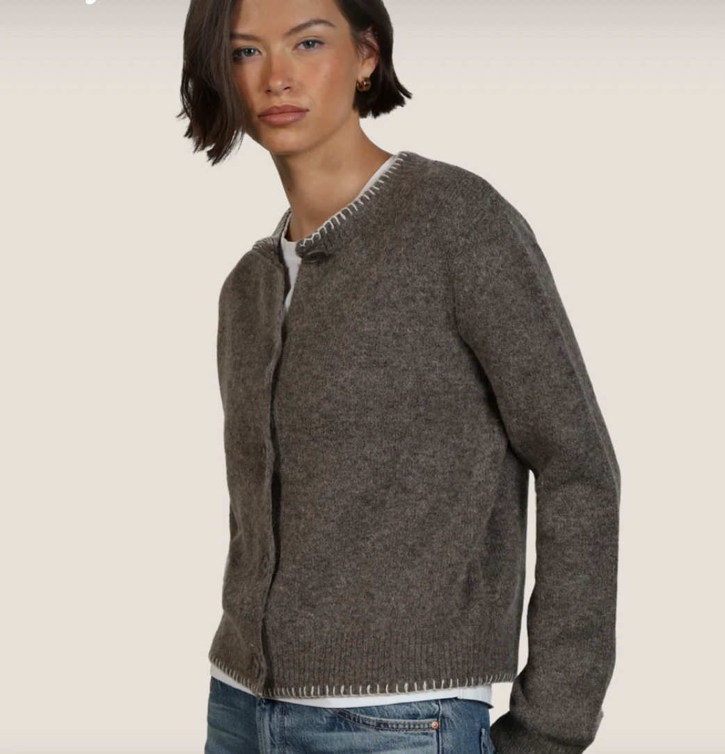 Classic Crewneck Cardigan