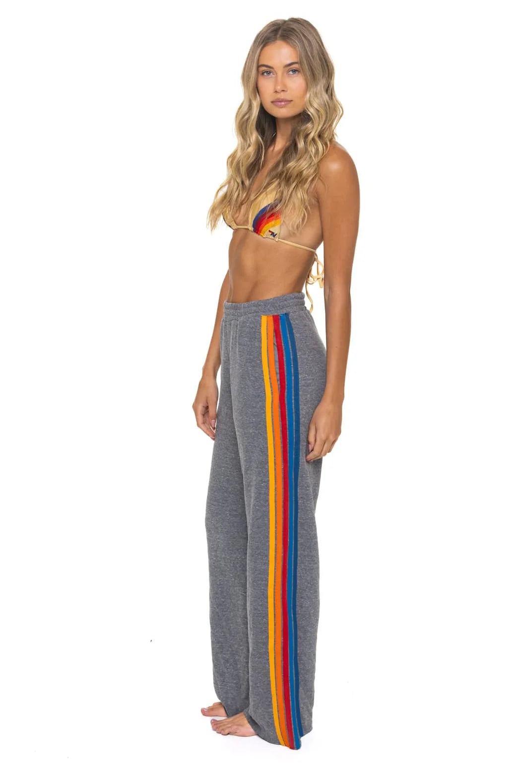 Wide Leg Sweatpant - Grey