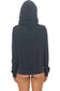 Stripe America Zip - Charcoal