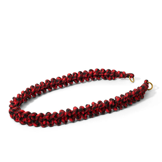 Cherry Flannel Grande Fishtail Bag Strap