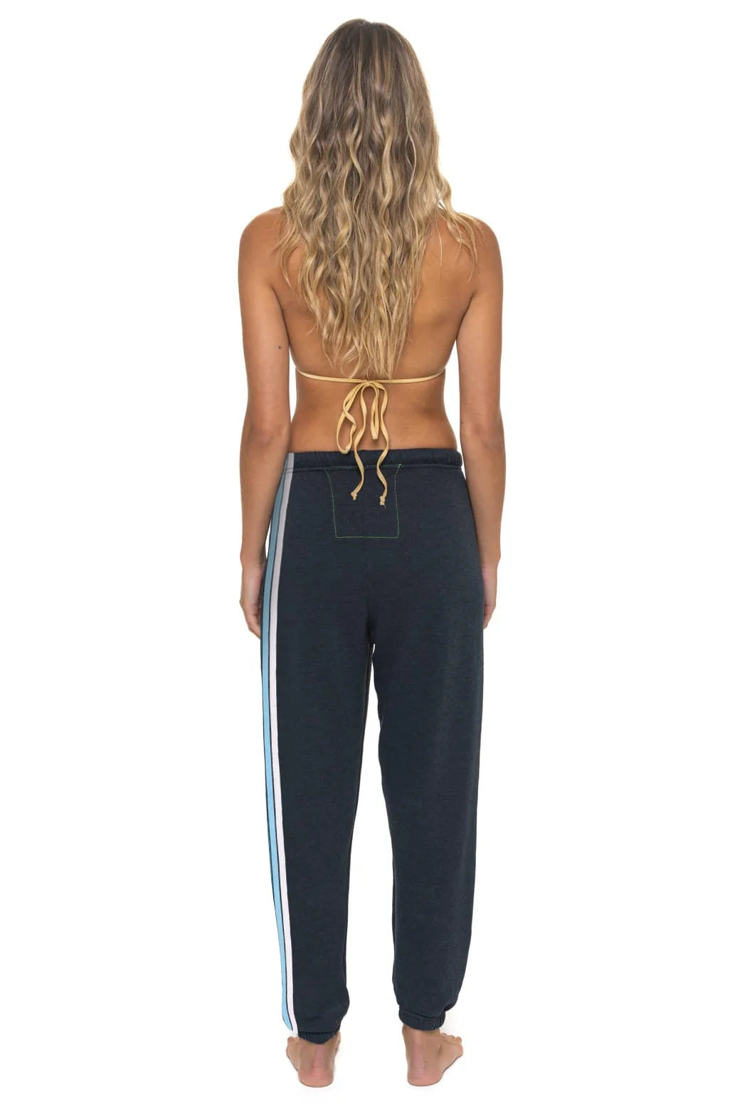 Stripe America Sweatpants - Charcoal