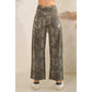 Distressed Leopard Pant