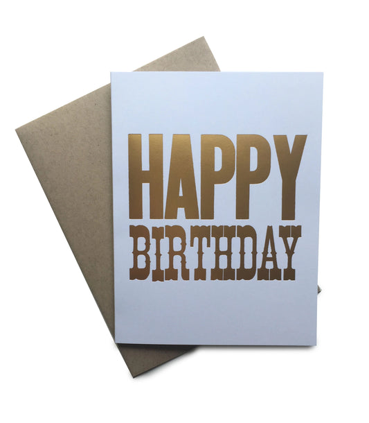 Happy Birthday Greeting Card