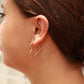 Large Heart Hoops
