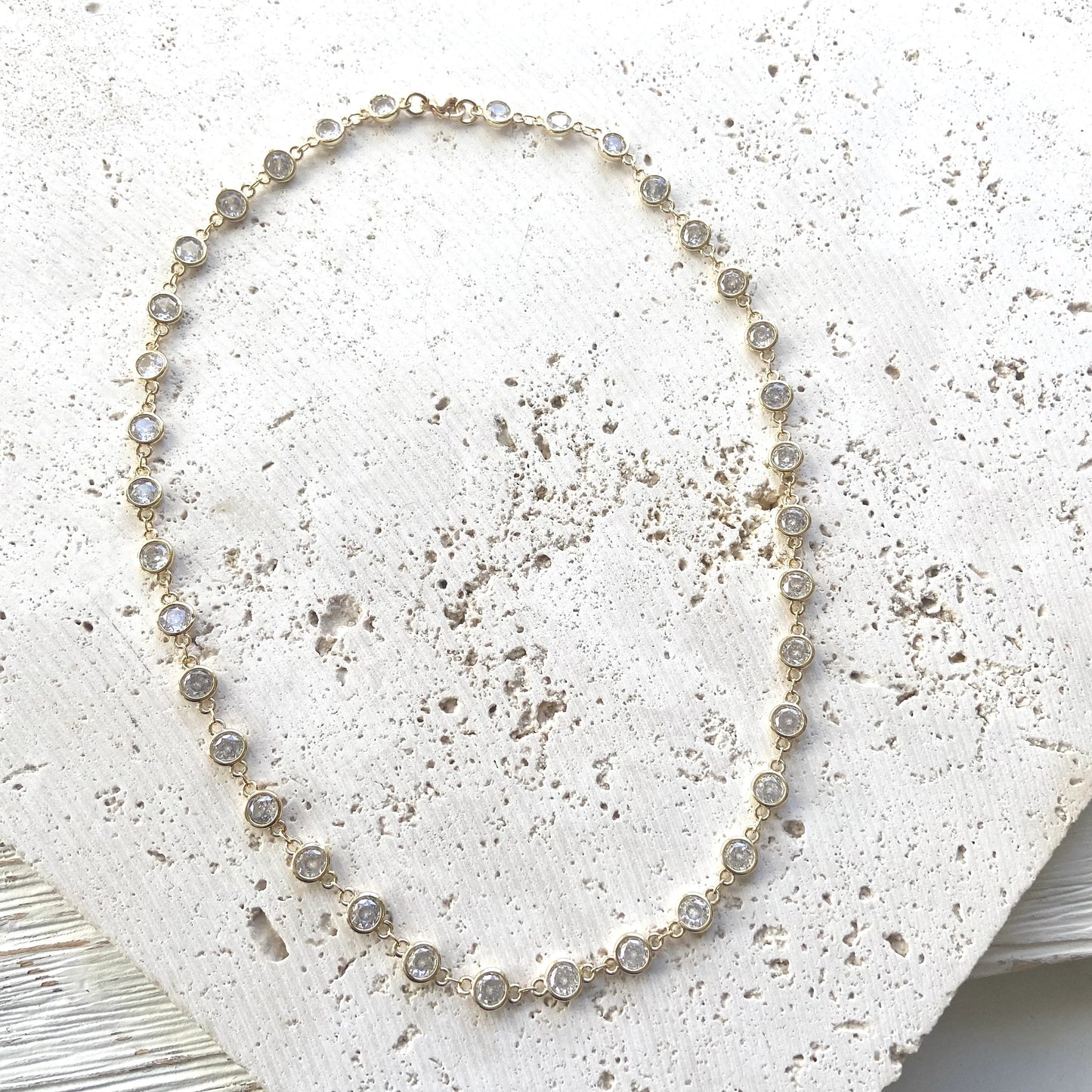 Crystal Layering Necklace
