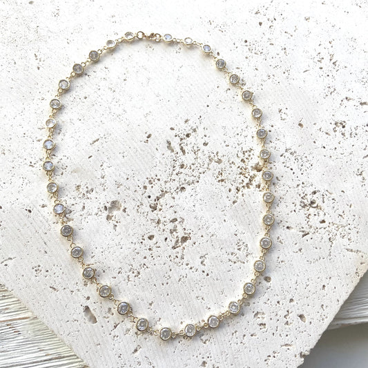 Crystal Layering Necklace