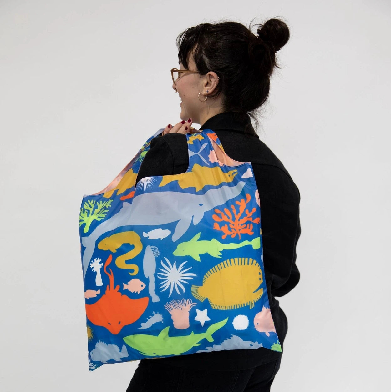 Sea Animals Reusable Tote