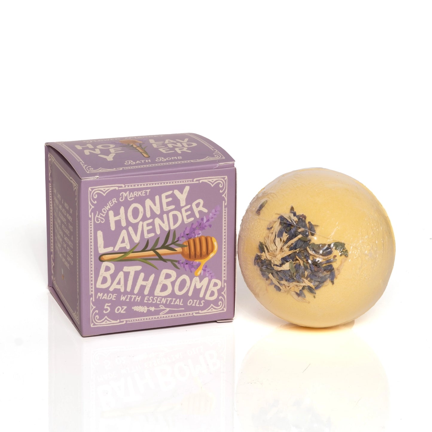 Honey Lavender Bath Bomb