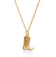 Cowboy Boot Necklace
