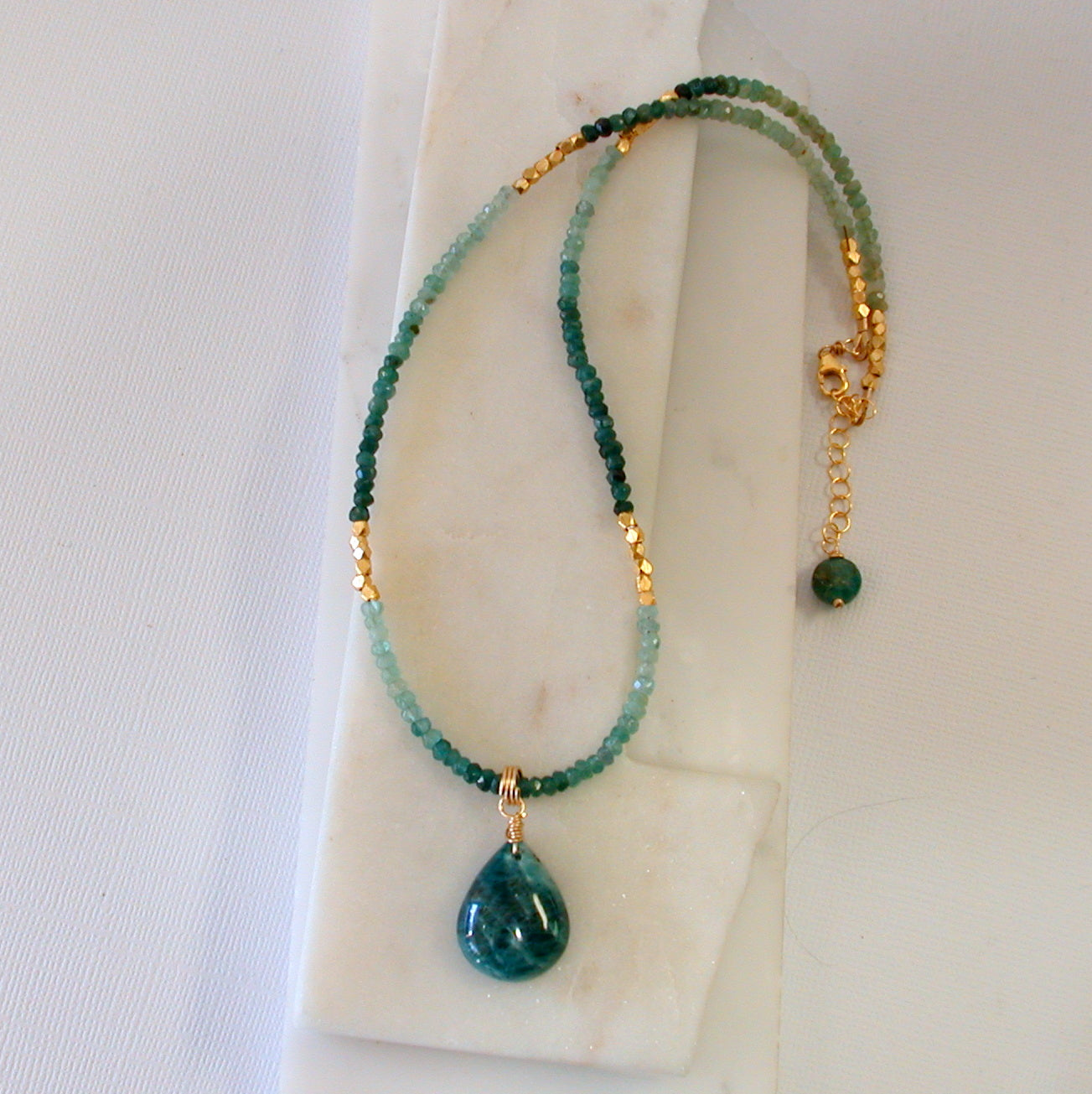 Ombre Beaded Necklace