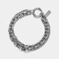 Atlas Double Chain Bracelet