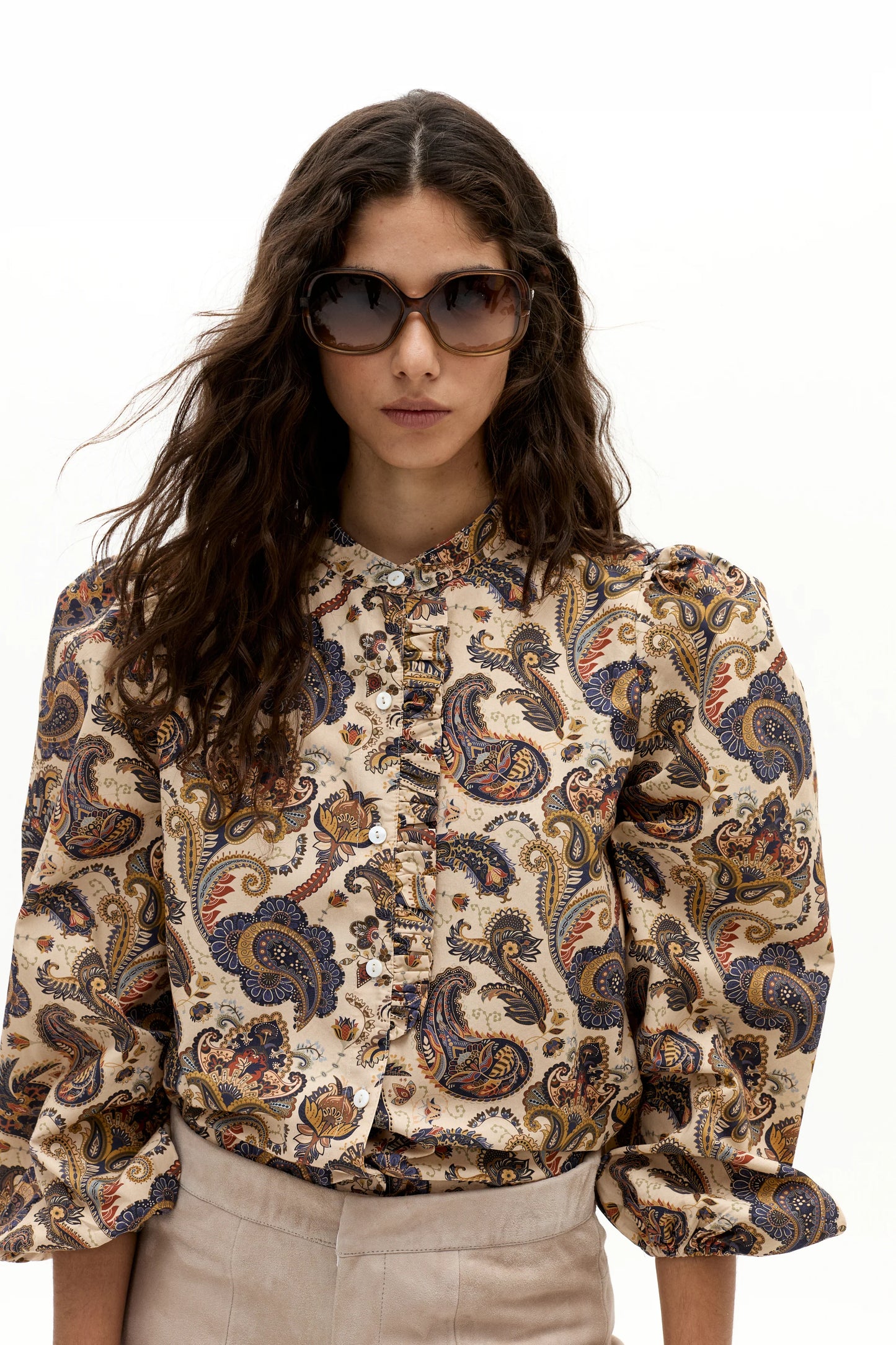 Gaia Shirt - Paisley Morning