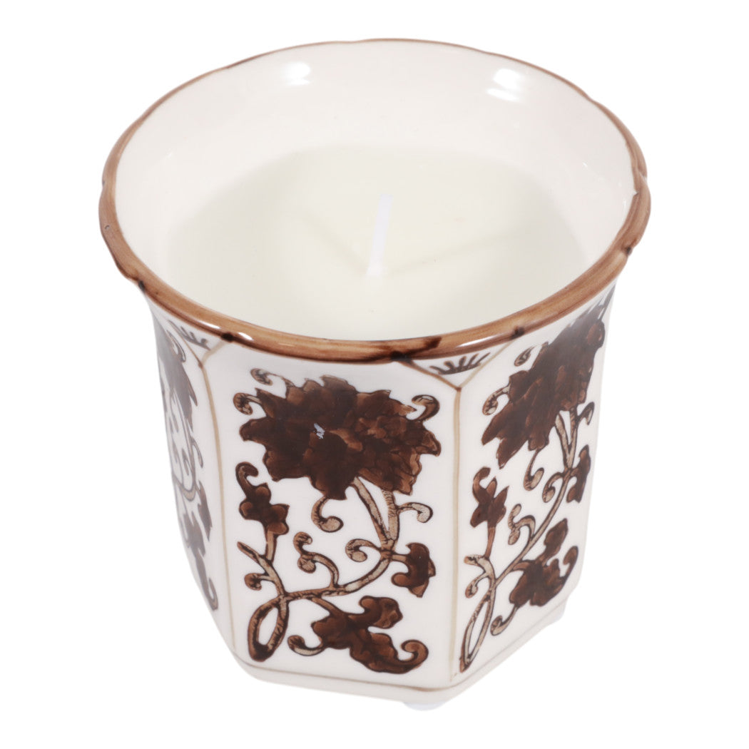 Lavender Verbena Brown Candle