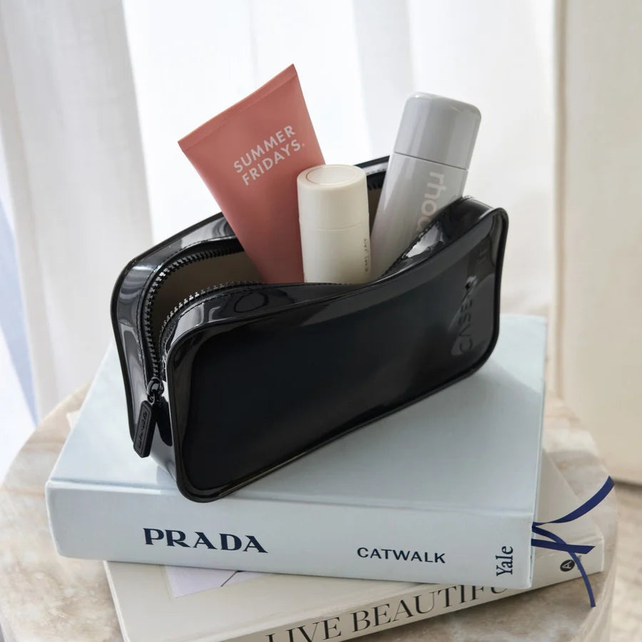 Jelly Makeup Bag - Black