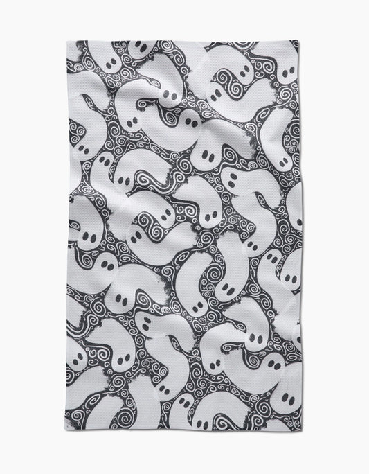 Swirling Ghosts Kitchen Towel