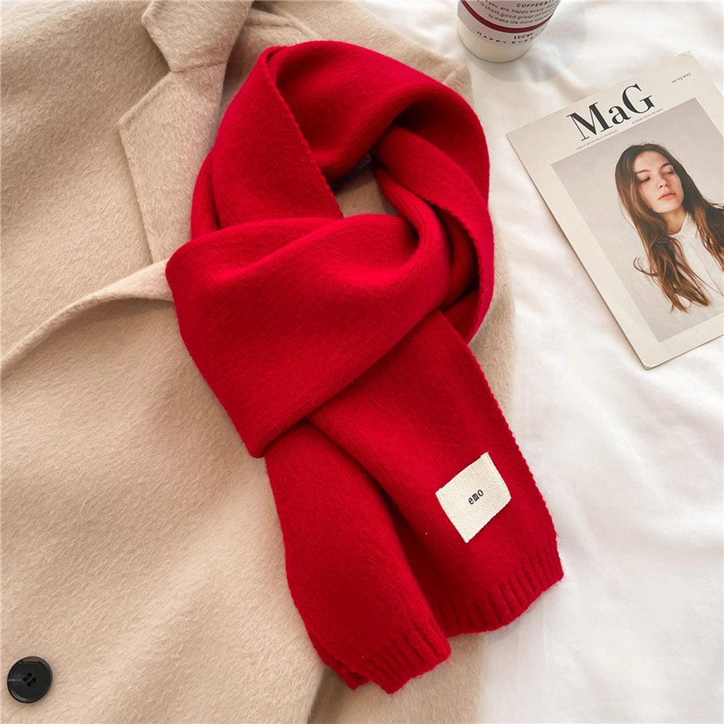Solid Knit Scarf