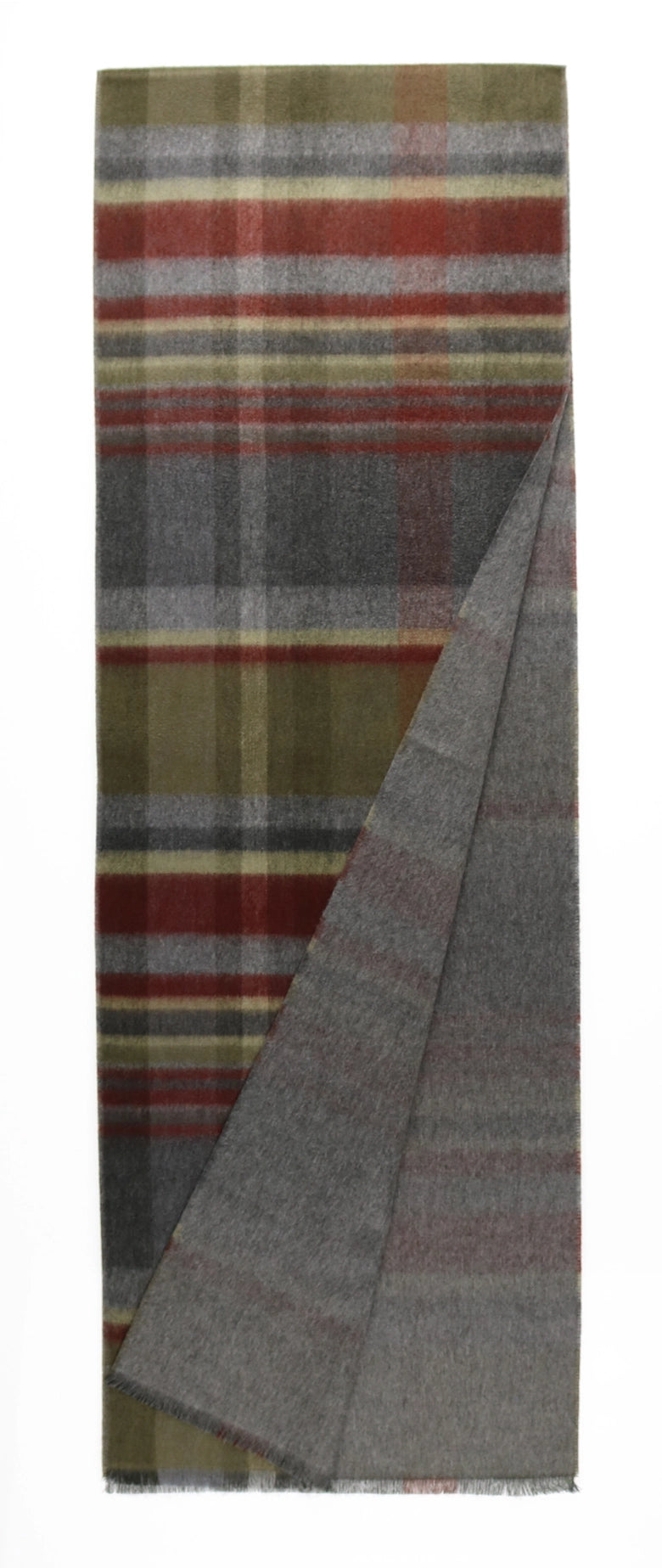 Plaid Reversible Scarf