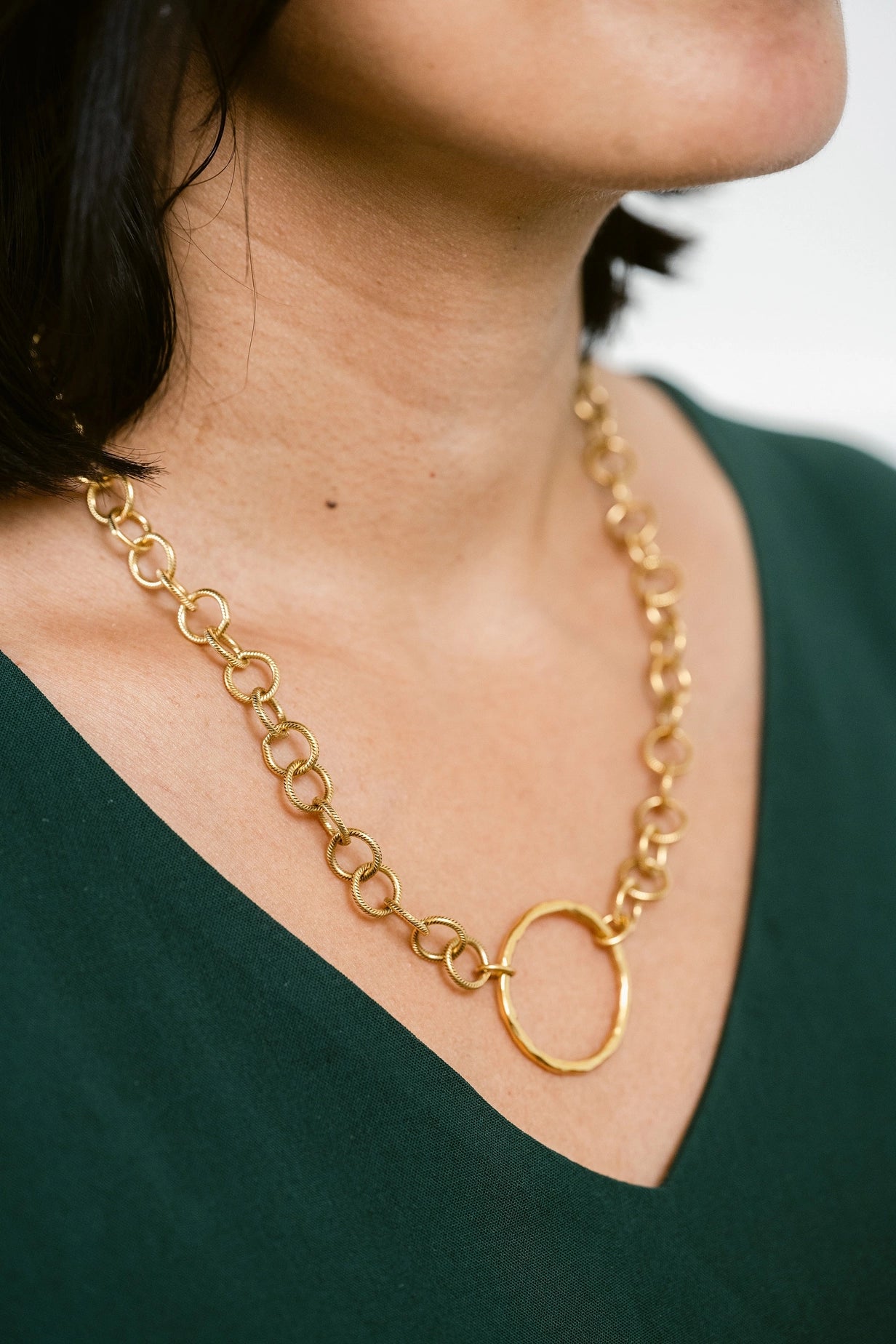 Artisan Circle Necklace
