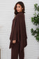 Knit Dolman Cardigan - Chocolate