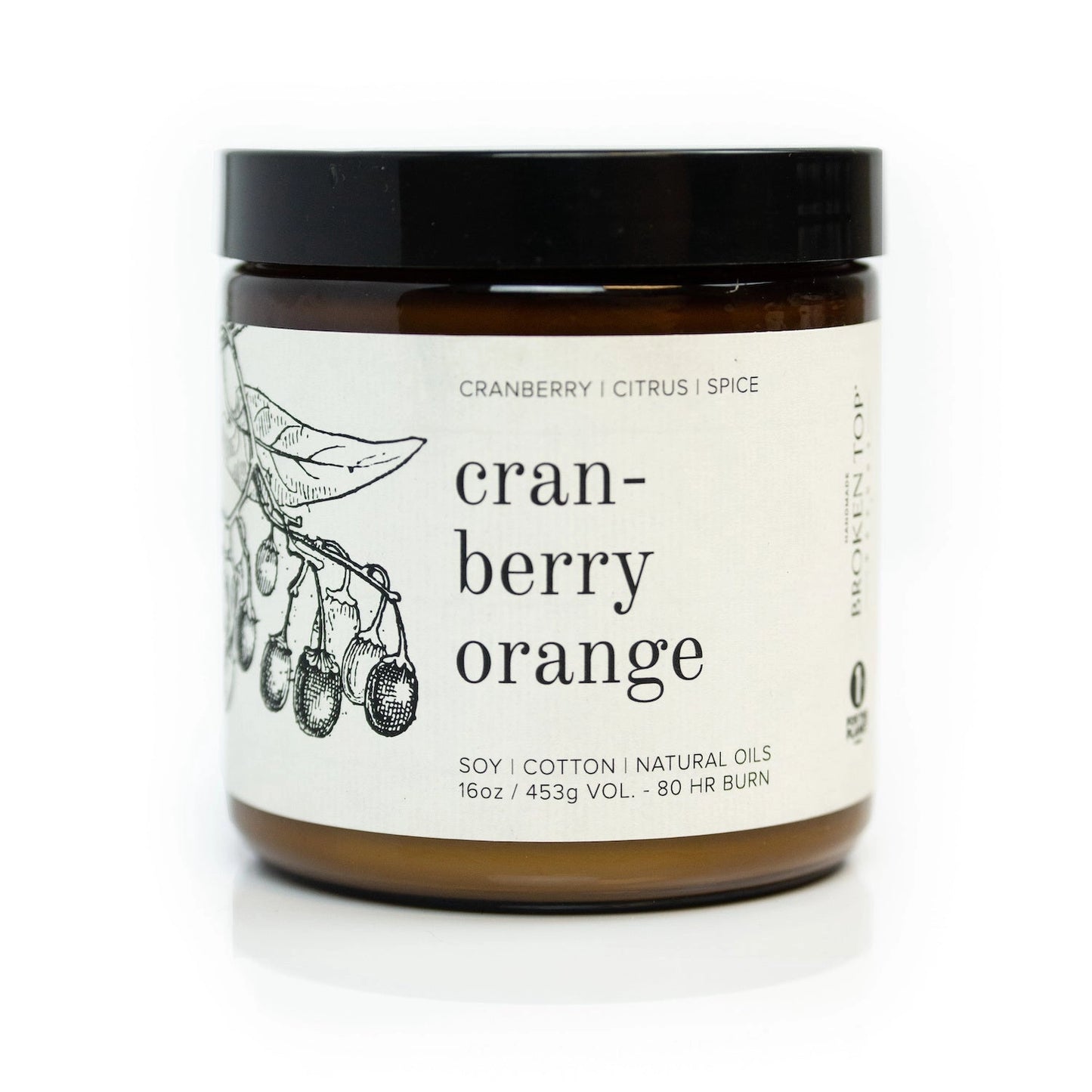 Cranberry Orange Candle - 16 oz