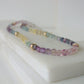 Fluorite Cube Beaded Necklace
