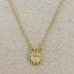 Cross Plate Scapular Necklace