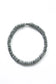 Silver Rings Crystal Necklace