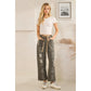 Distressed Leopard Pant