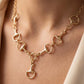 Mixed D Link Chain Necklace