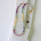 Fluorite Cube Beaded Necklace