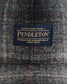 Pendleton Plaid Flat Brim Hat