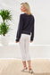 Contrast Stitch Cardigan