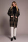 Double Knit Plaid Coatigan