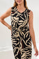 Jersey Front Knot Dress