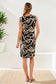 Jersey Front Knot Dress