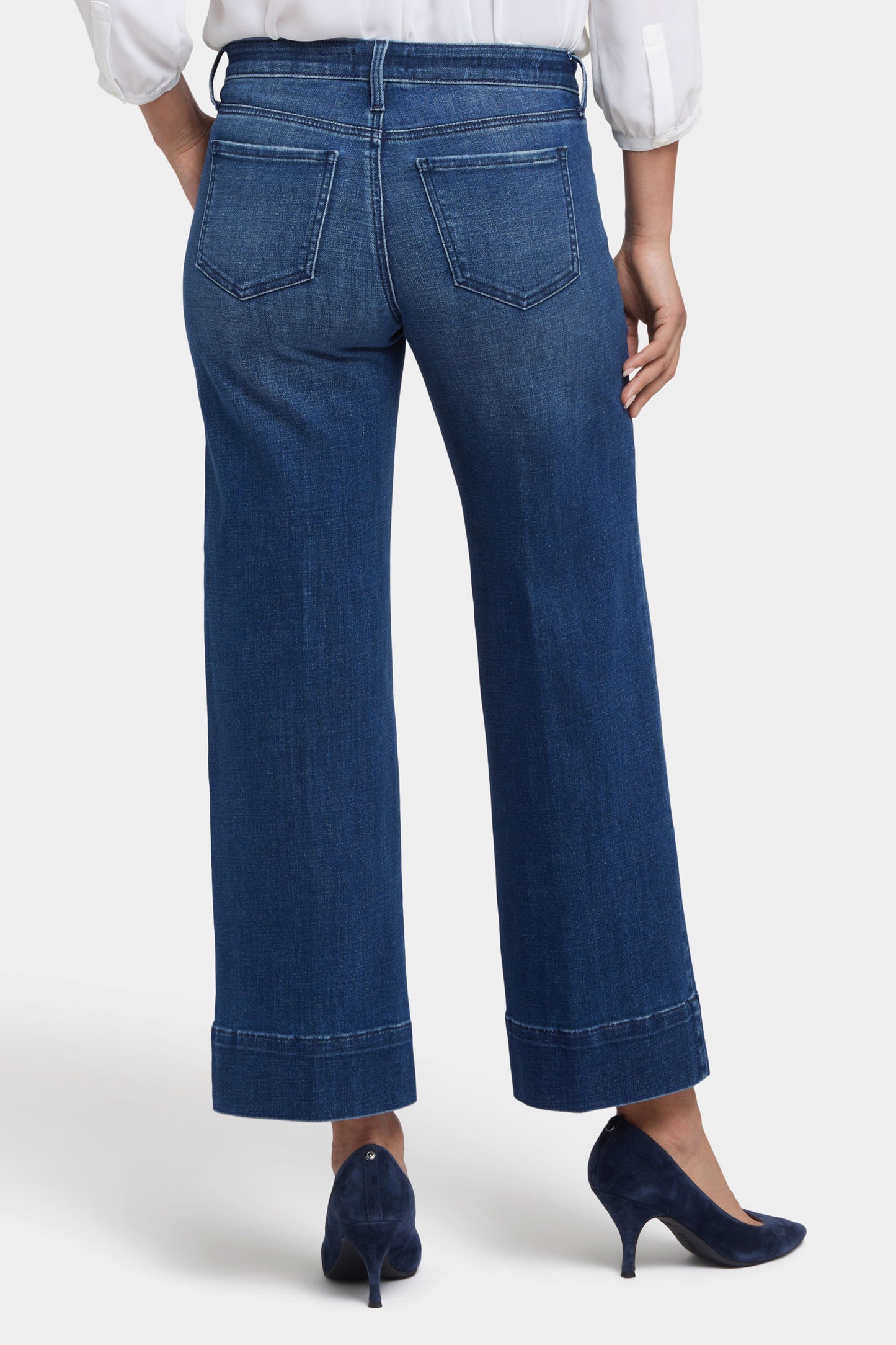 3" Hem Teresa Wide Leg - Moonlight
