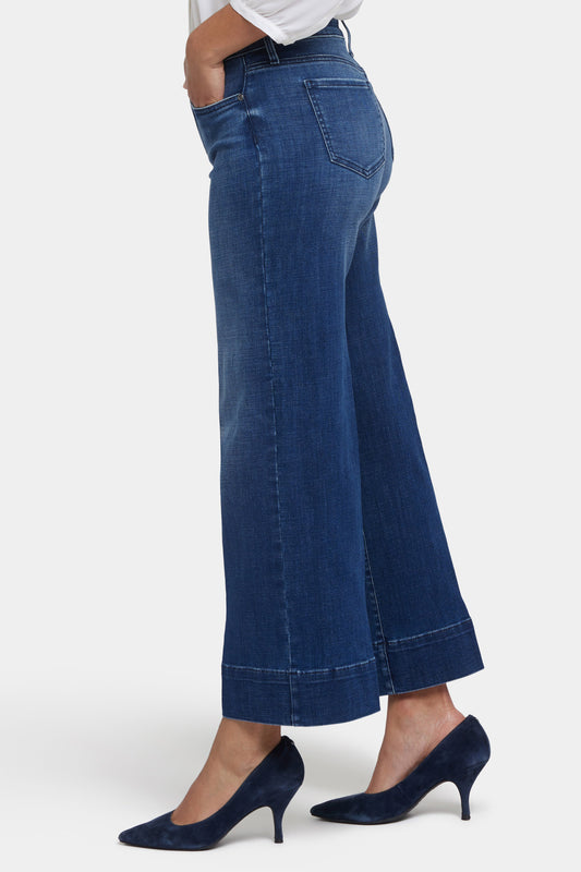 3" Hem Teresa Wide Leg - Moonlight