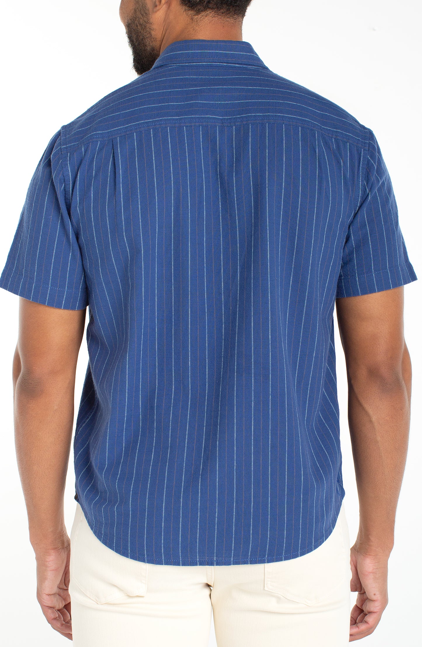 Pinstripe Button Up Shirt