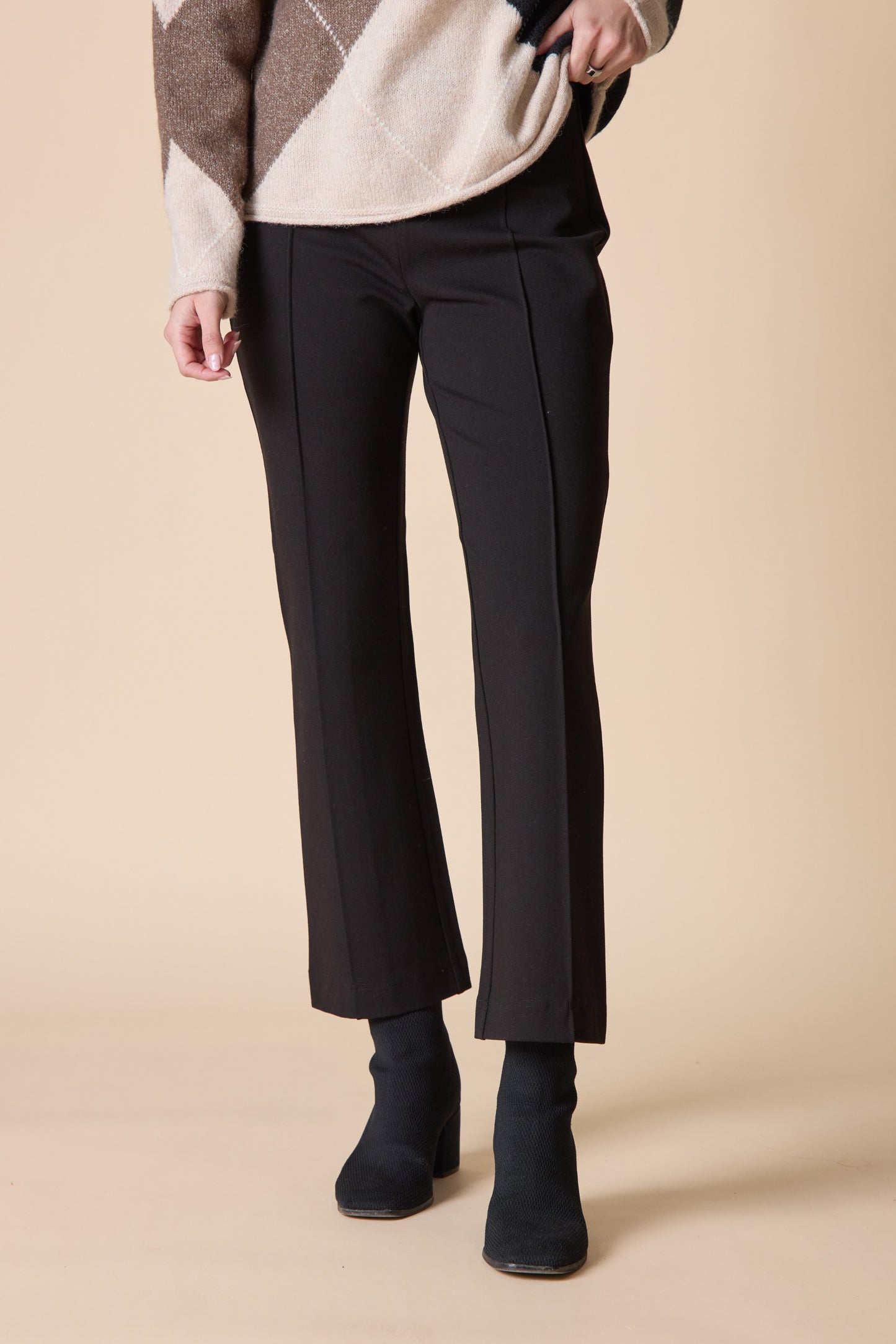 Luxe Ponte Flare Pant