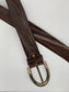 Italian Leather Belt Brown