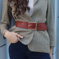 Naomi WIDE Cognac Belt